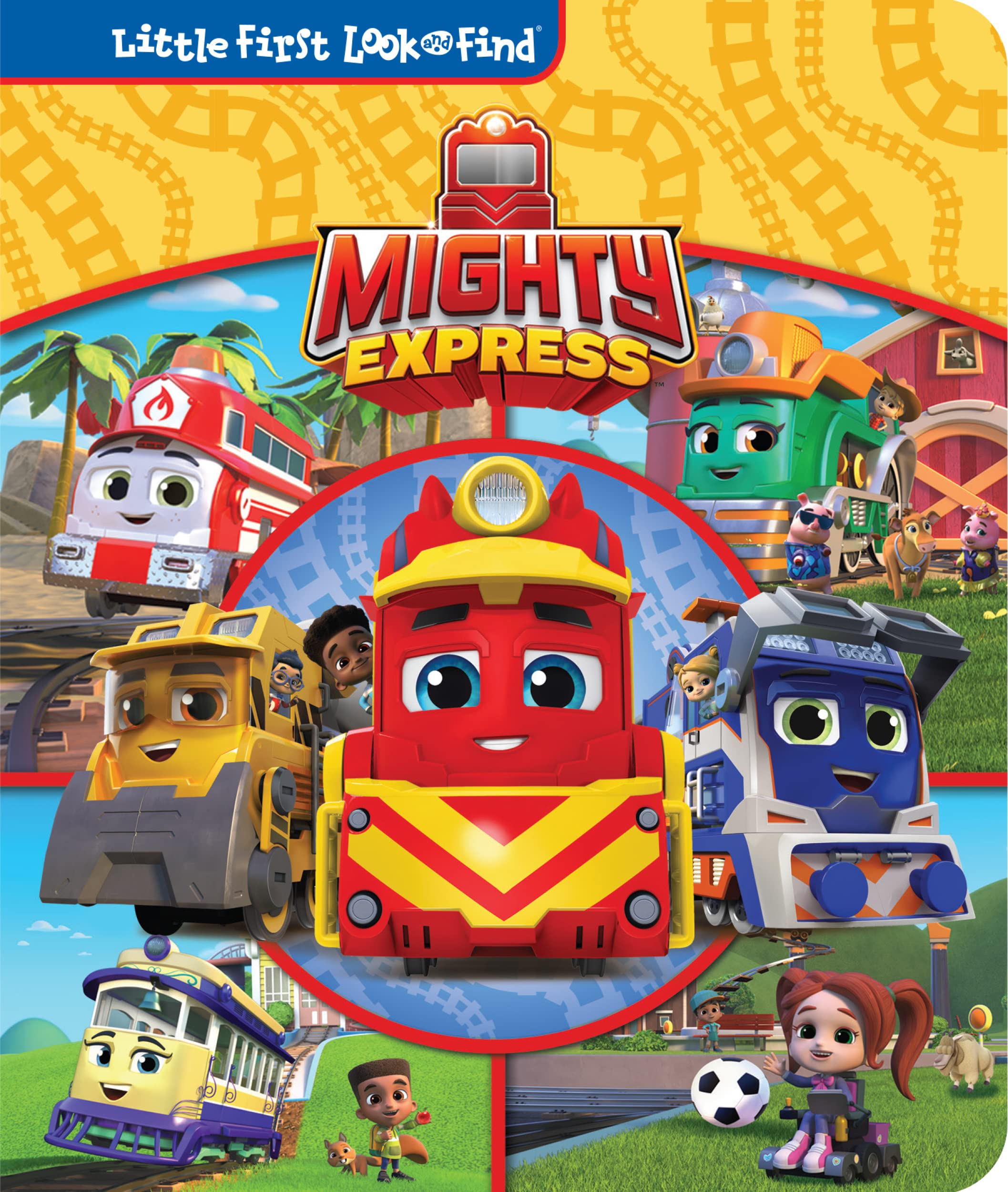 PI Kids Mighty Express: Little First Look and Find