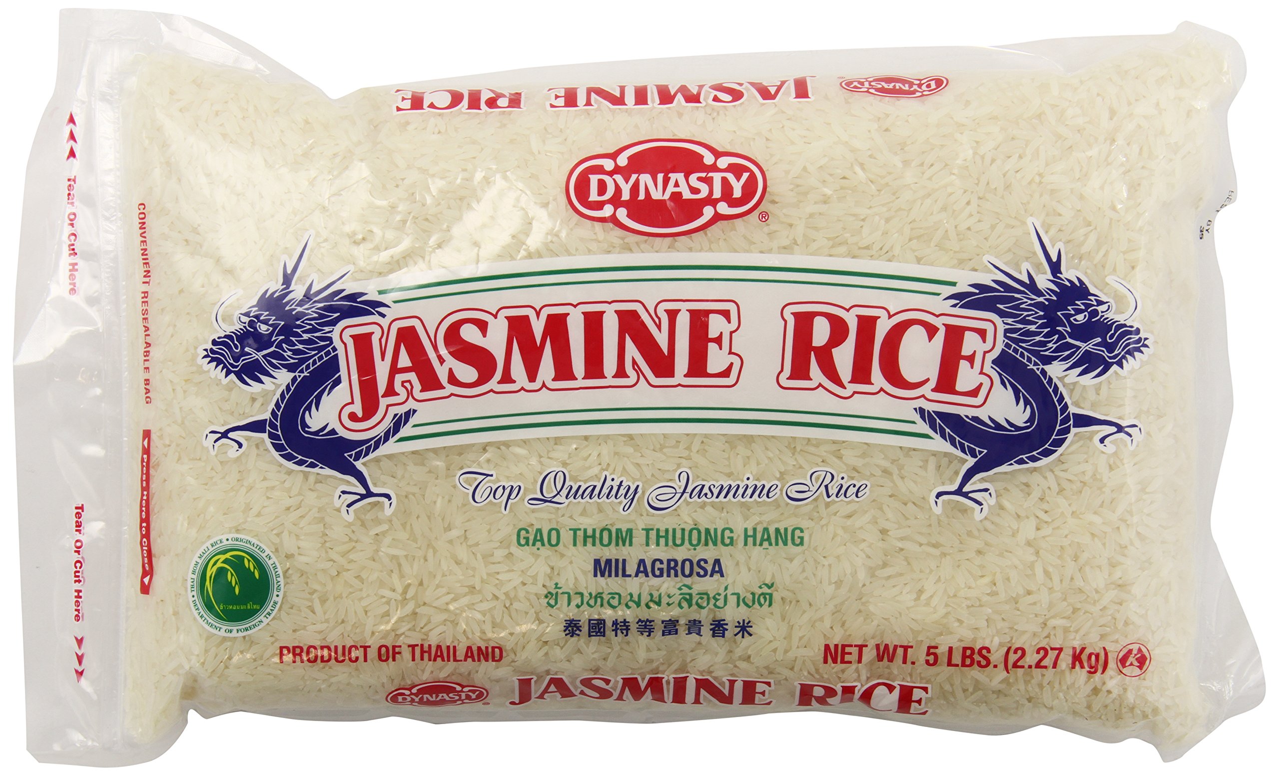 Dynasty Jasmine Rice, 5 Pound