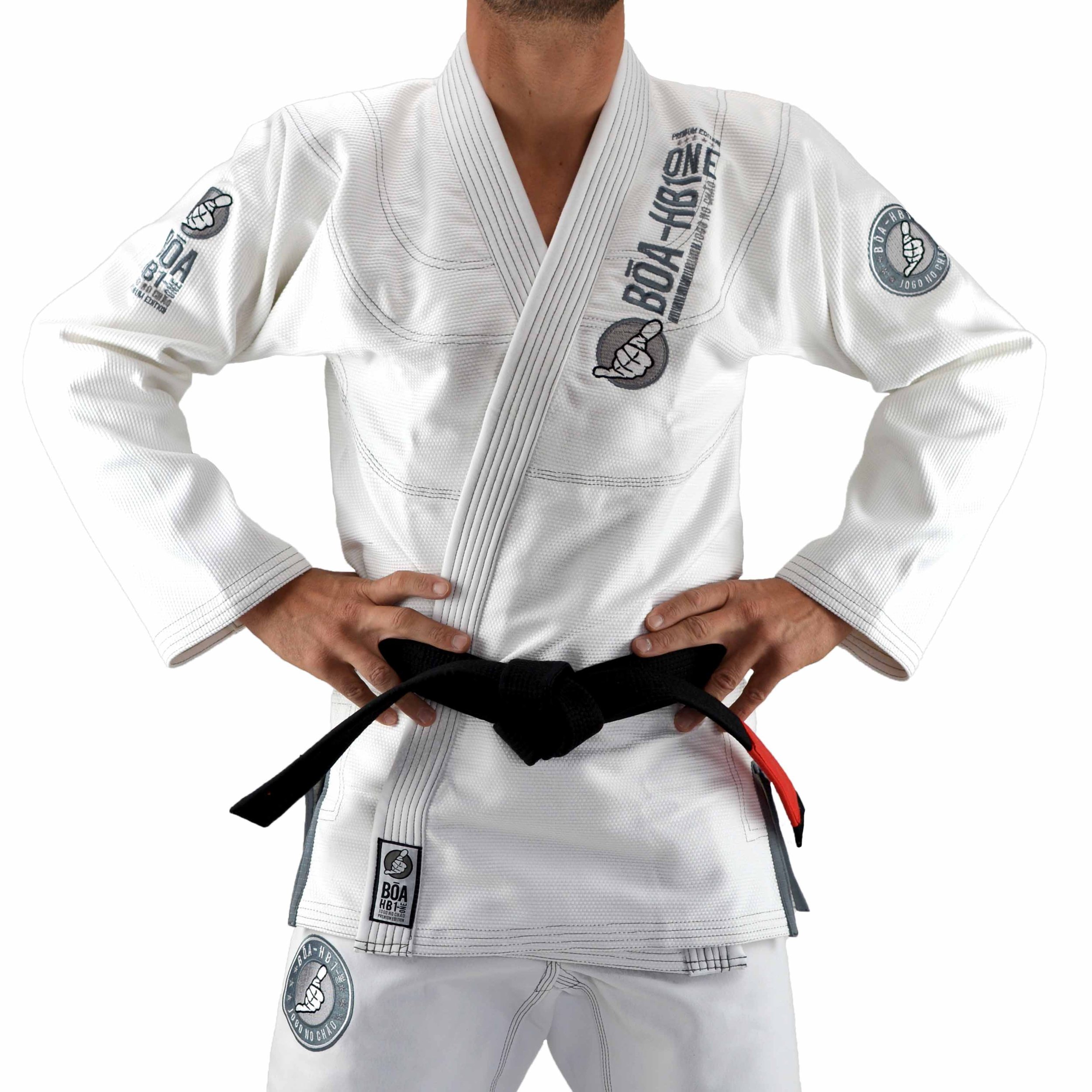 HB1 One Brazilian Kimono para Hombre A1 Blanco