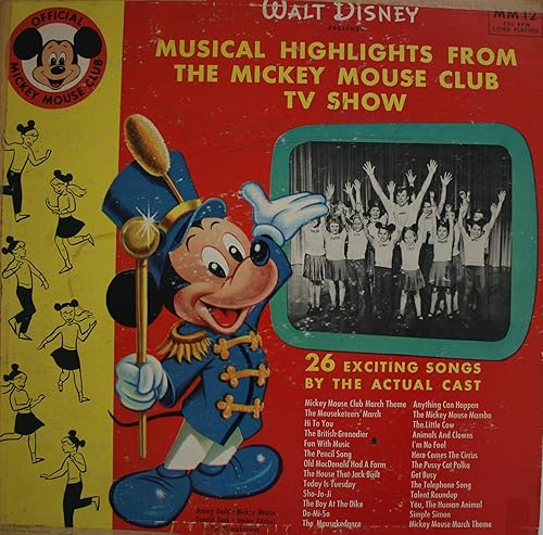 Walt Disney Presents Musical Highlights From the Mickey Mouse Club TV Show