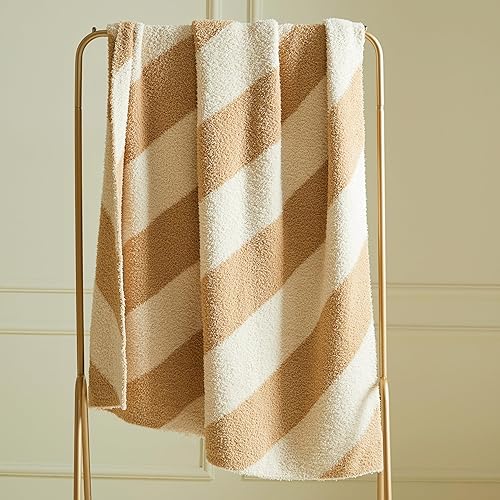 Miniatura 5 de Manta de microfibra mullida para sofá, reversible, acogedora y cálida para todas las estaciones, manta de felpa de lujo para cama