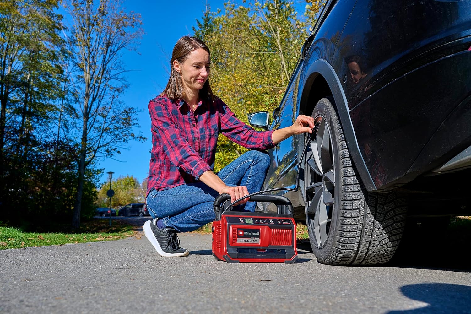 Einhell PRESSITO 18/25 Power X-Change Cordless Air Compressor - 4020420