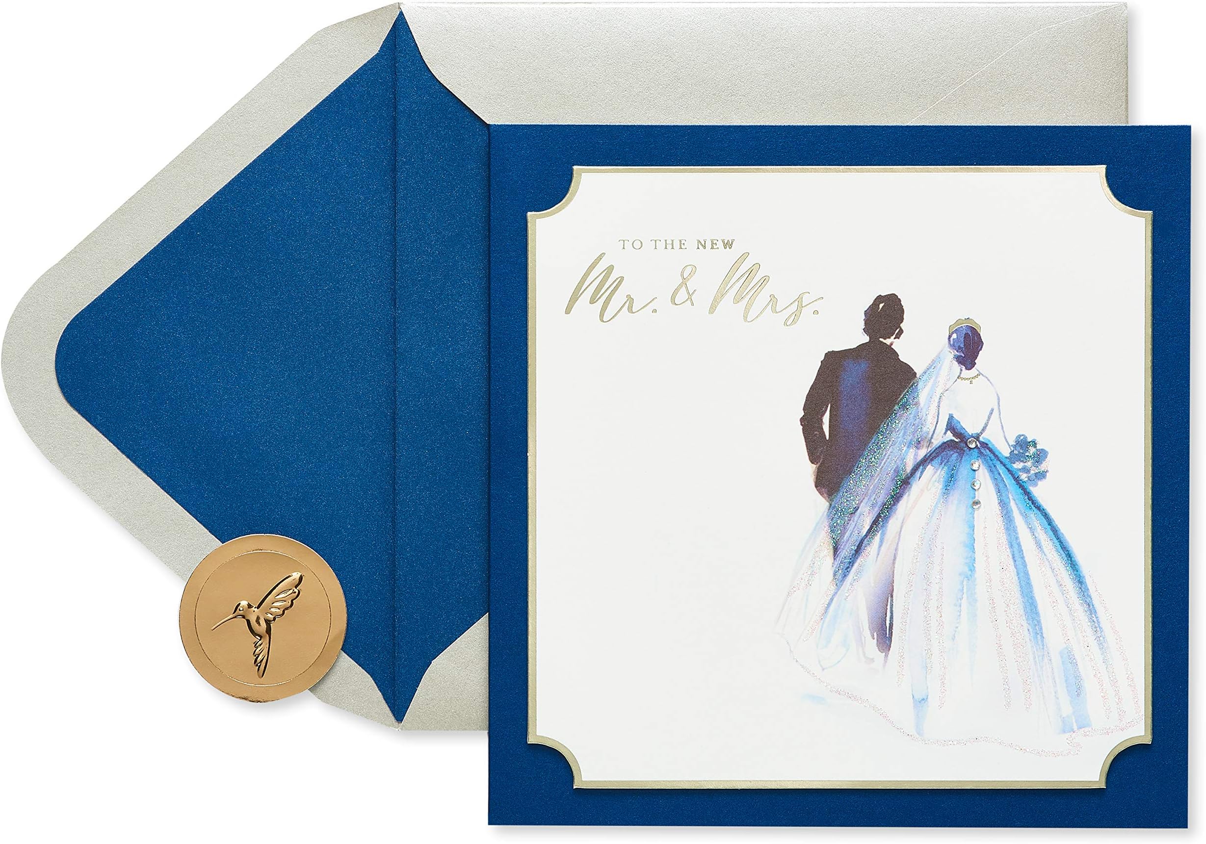 UK Greetings Son & DaughterInLaw Wedding Card With Envelope Pretty