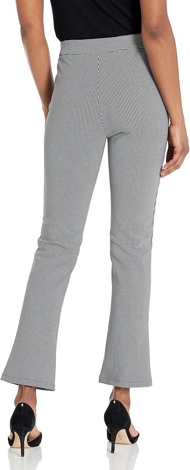Theory Womens Houndstooth Slim Kick Pant - Image 2