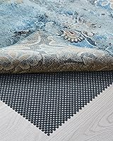 Vista 7 de Veken Almohadilla Antideslizante Redonda de 2 x 2 pies para pisos de madera dura, almohadillas antideslizantes circulares para alfombras de área