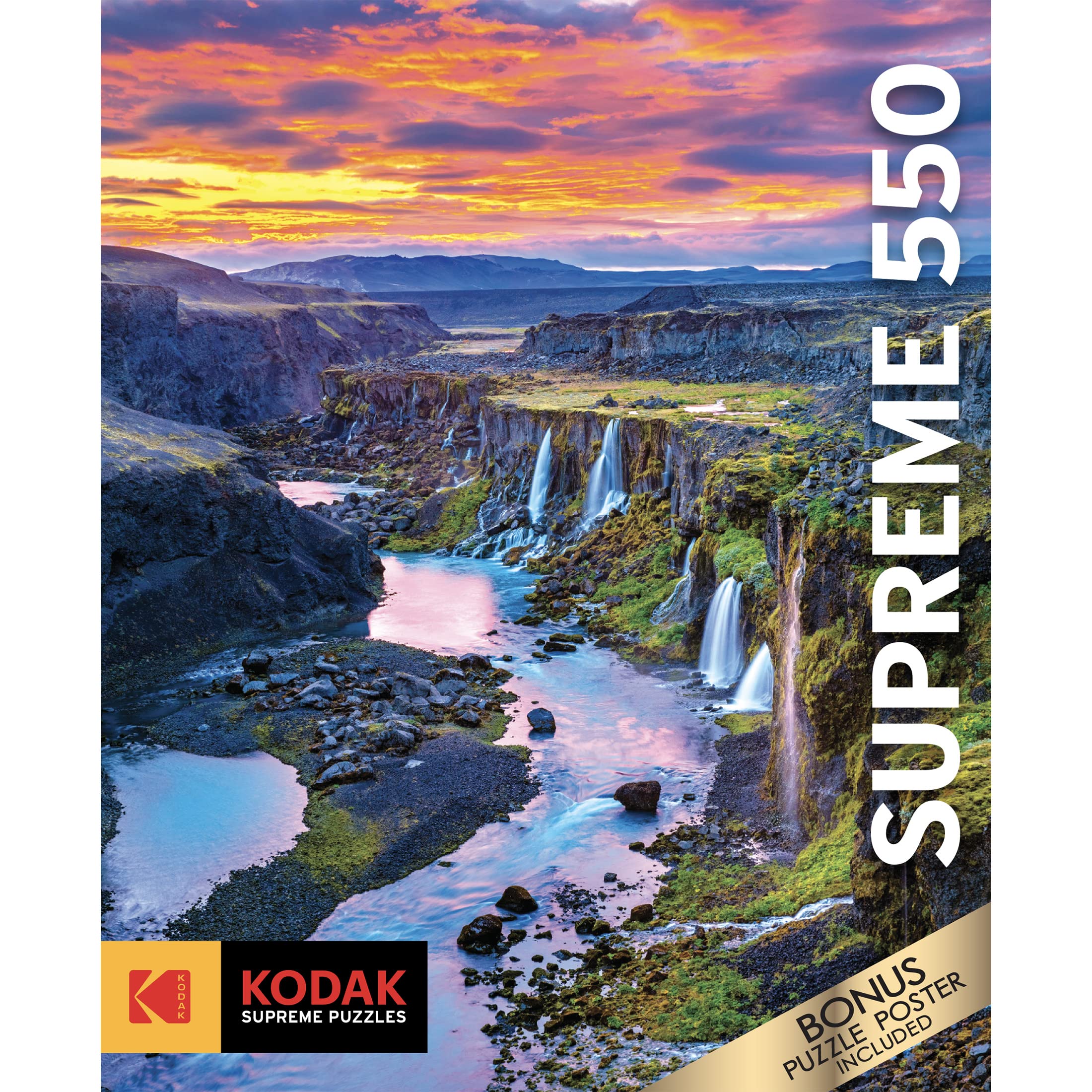 Amazon.com: RoseArt - Kodak Supreme Premium - Multiple Waterfalls