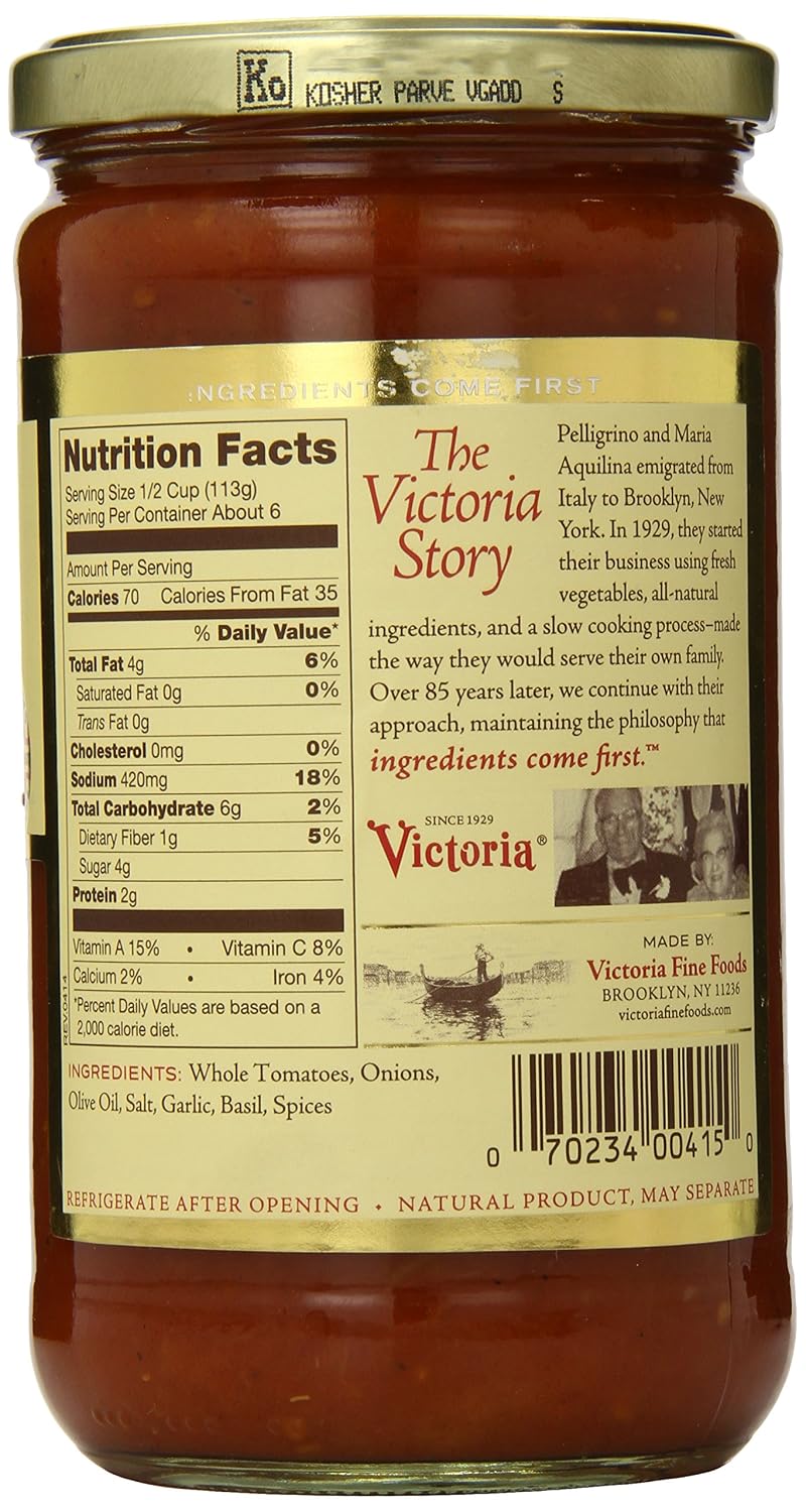 Victoria Marinara Sauce, 24 oz