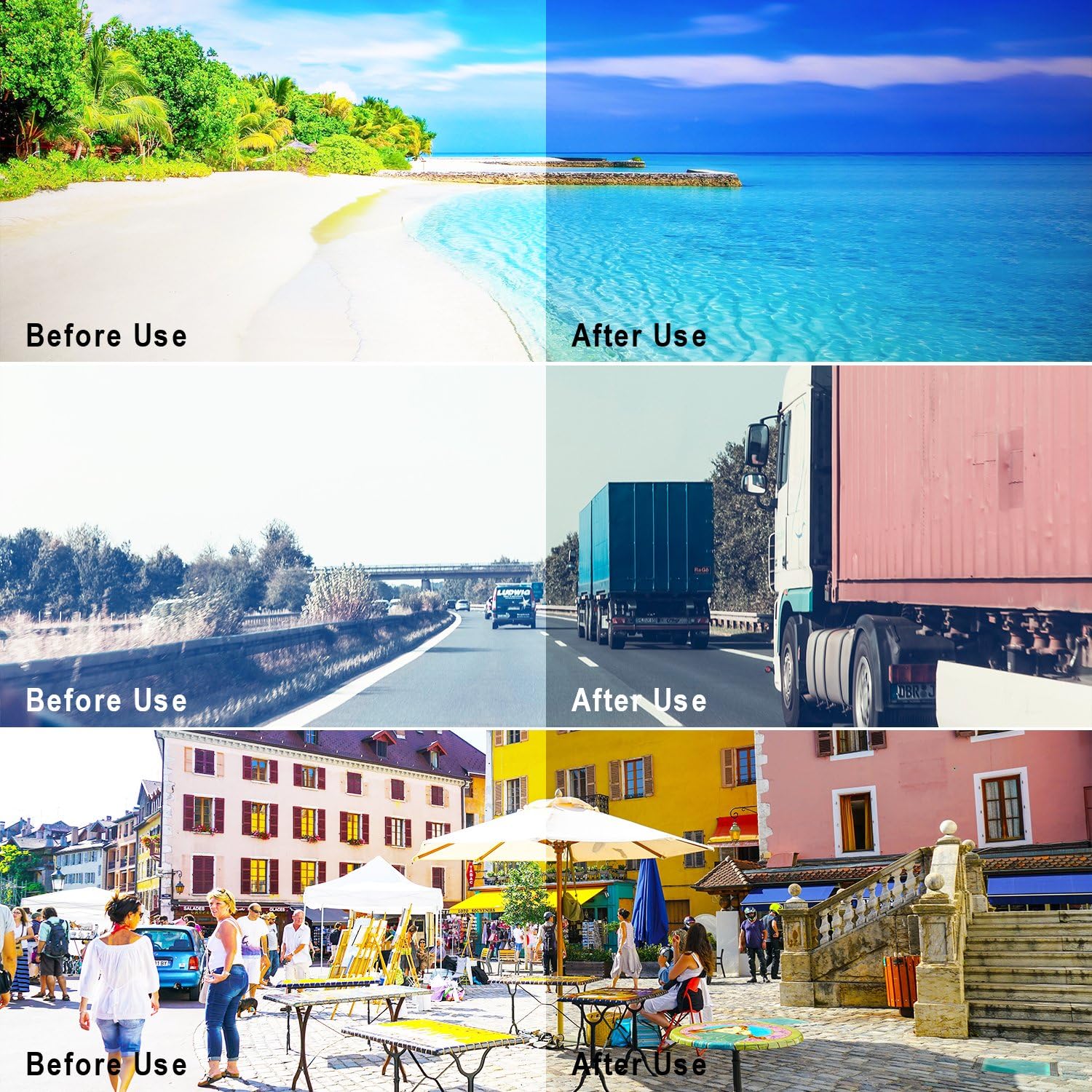 FIMILU Sunglasses for Women Trendy Polarized Sunglasses Oversized Big Sun Glasses Ladies Shades UV Protection - Image 6