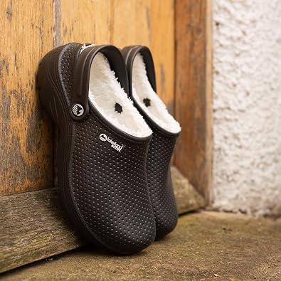Lakeland Active Men's Fleece-Lined Dockray Clogs