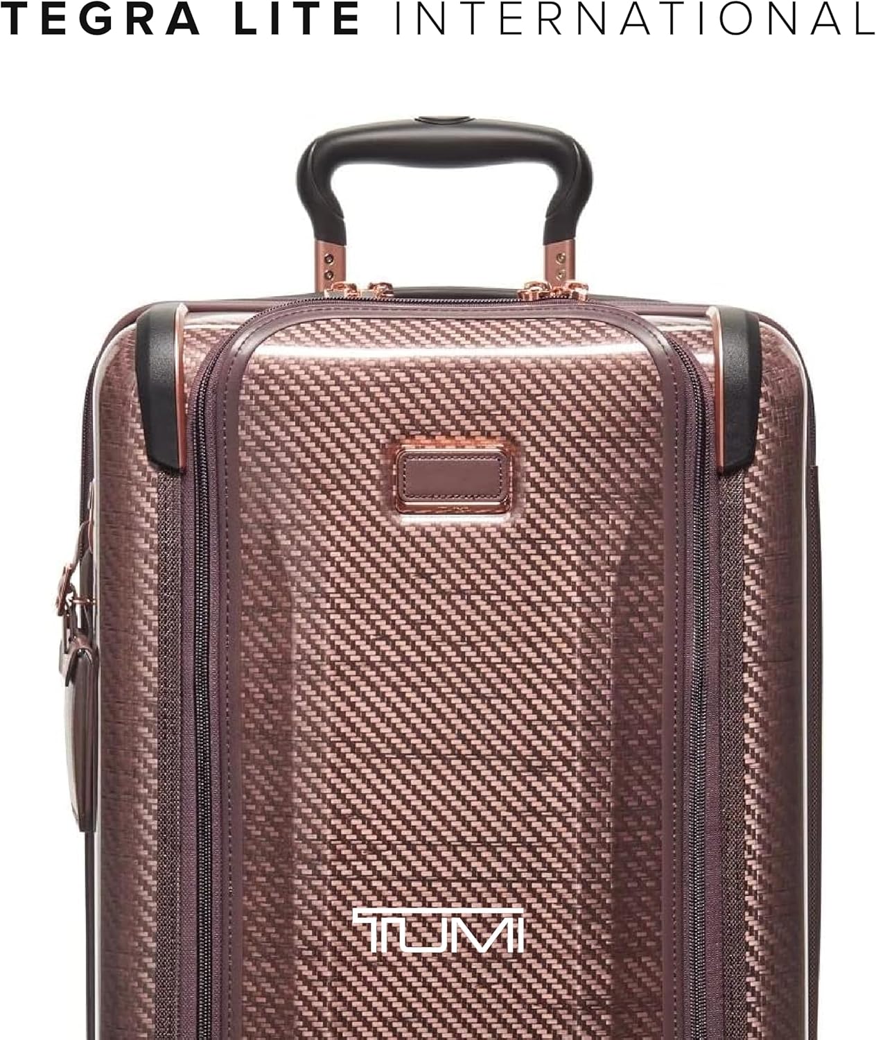 TUMI - Tegra-Lite 4 Wheel Luggage - Highly Durable Suitcase, Flexible Shell, Sleek and Lightweight Men's and Women's Expandable Rolling Bag - International, Blush