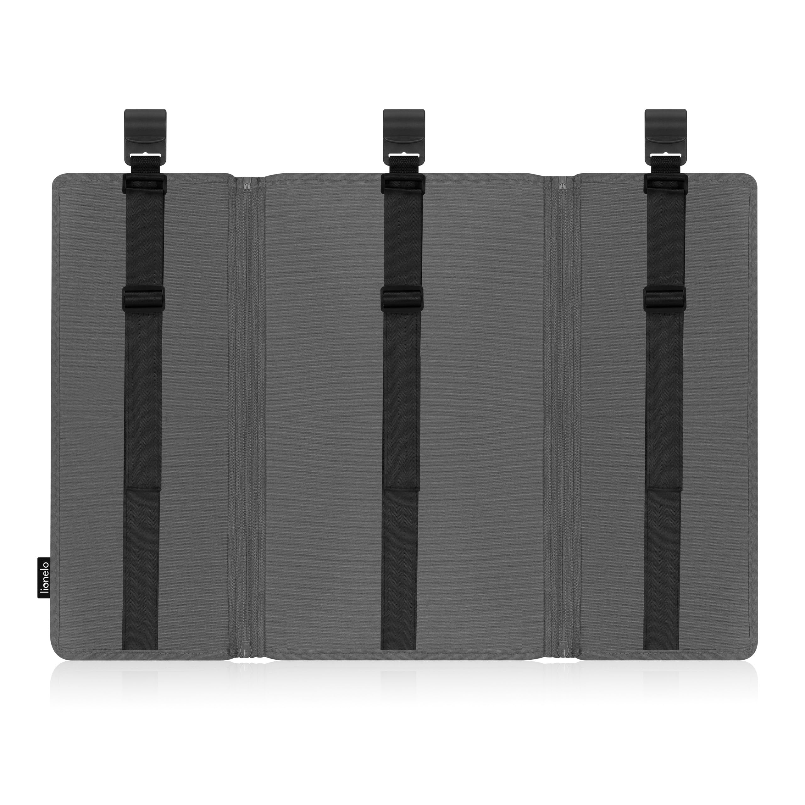 lionelo Organizer per Letto Bambini Sidepocket Large, Organizer Appendibile per Lettino, Fasciatoio, Pannolini, Salviette, Cameretta, 58x11x58 cm