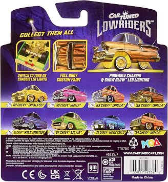 CarTunedTM Lowrider Series 1-1958 Chevy Impala