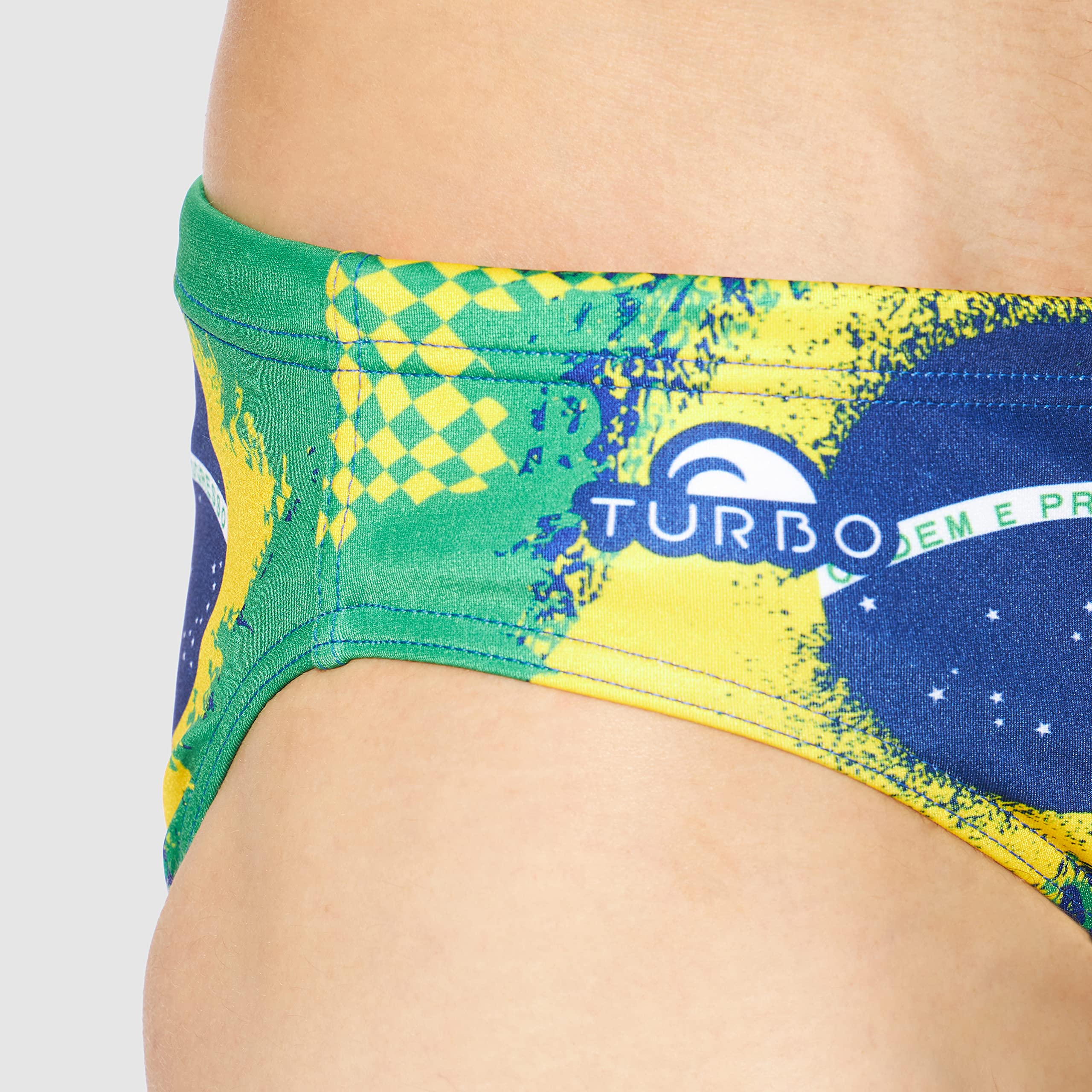 TurboTronic Happy Brasil Paal para Nadar Unisex Adulto