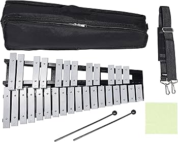 Amazon | MUSiCL 鉄琴 折り畳み グロッケン 30音 収納ケース＆マレット