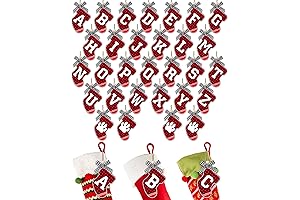 Capoda Christmas Letters Ornaments with Paw