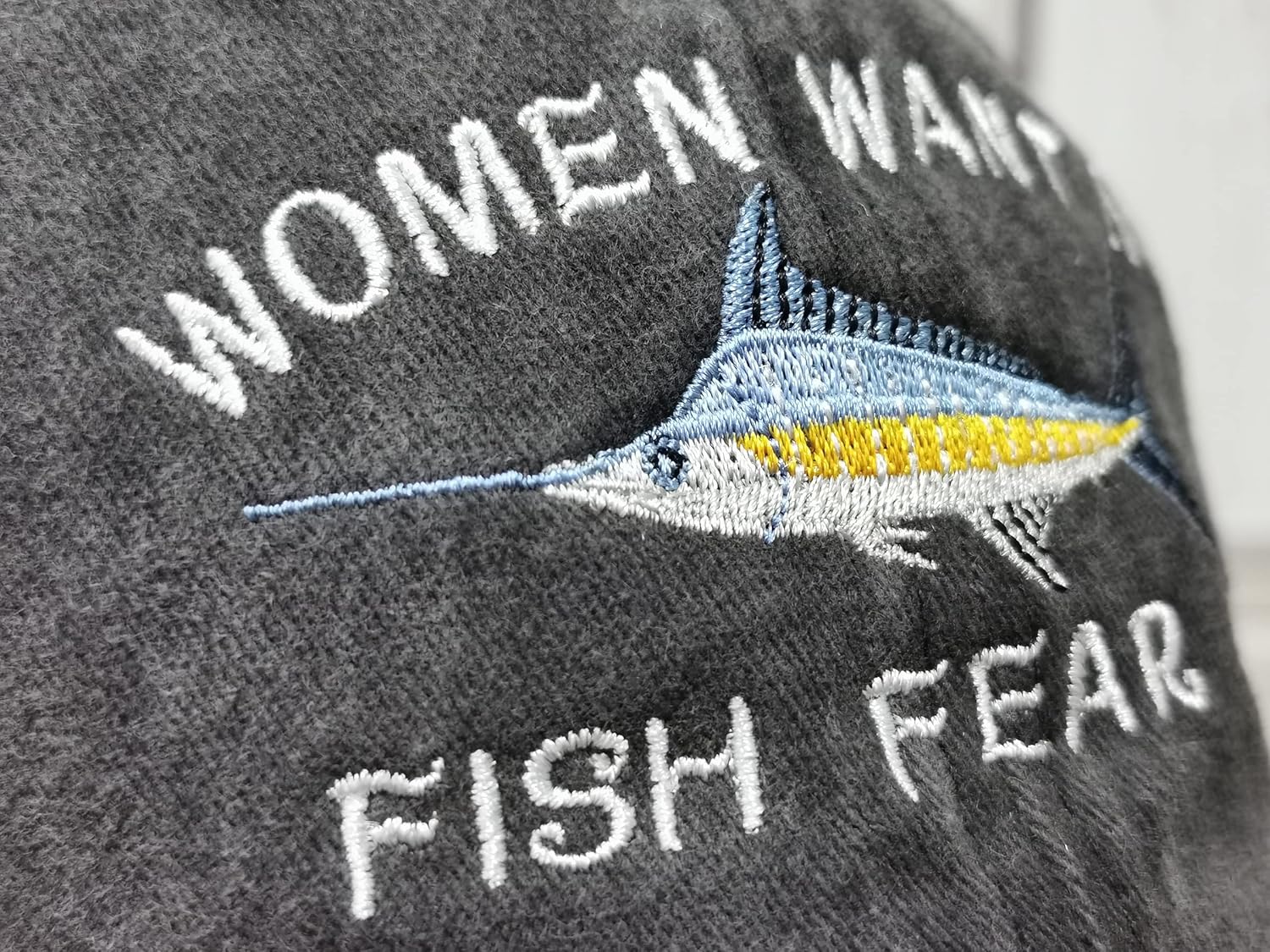 Women Want Me Fish Fear Me Hats for Men - Image 2