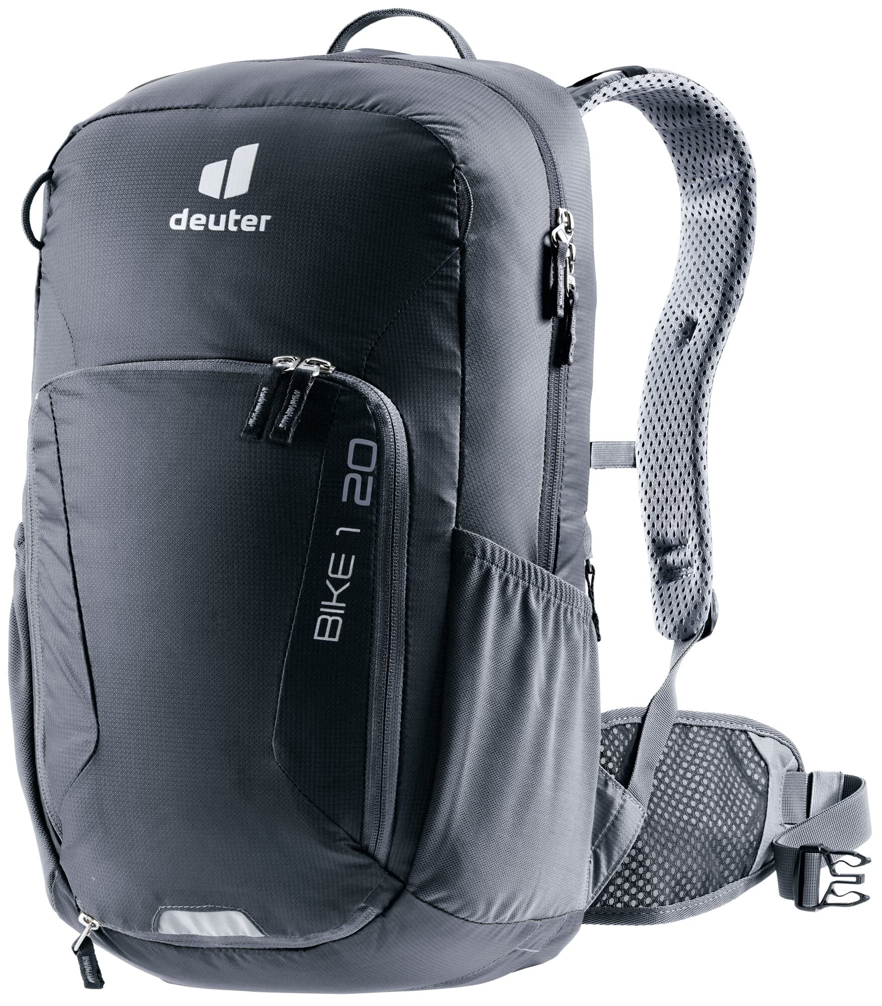 Unisex Black Bike I 20 Backpack-image-26