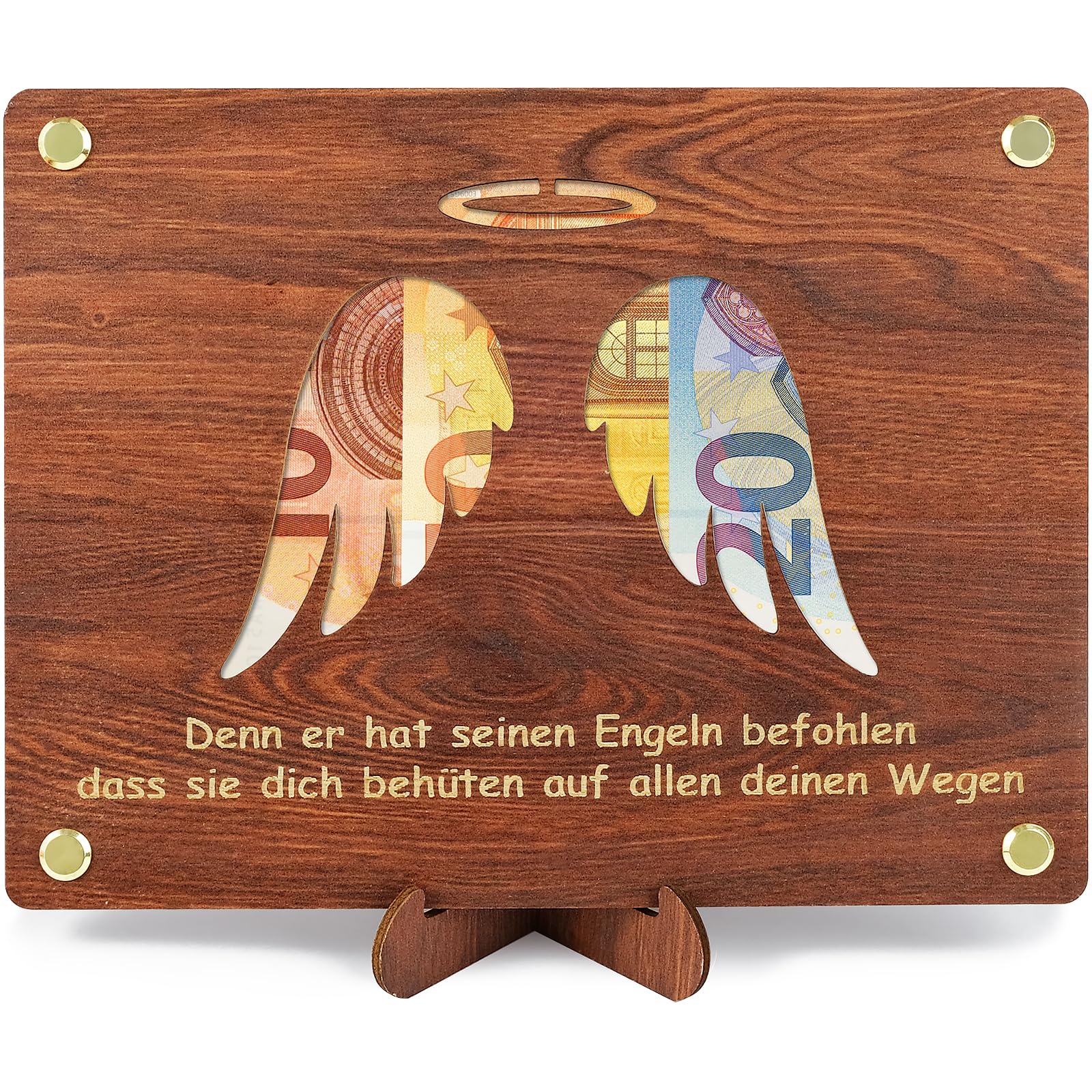 ARTREE Geldgeschenke Geburtstag, Geldgeschenke Verpackung aus Holz, Personalisierte Geldgeschenk zum Geburtstage, Holz Geburtstagskarte für Frauen Männer