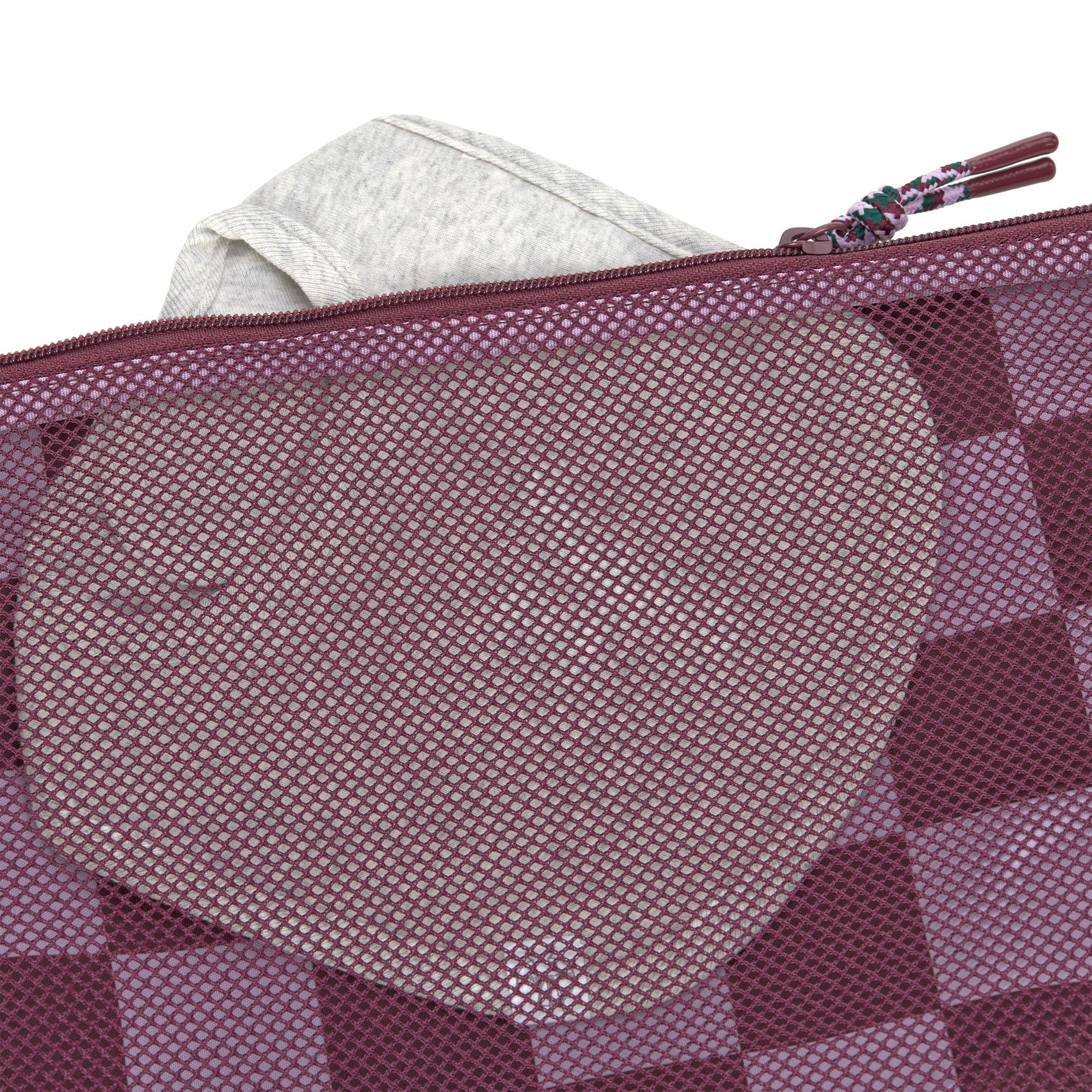 LÄSSIG Borsa per pannolini con fasciatoio per i bambini in movimento/Casual Changing Organizer deep red/lavender