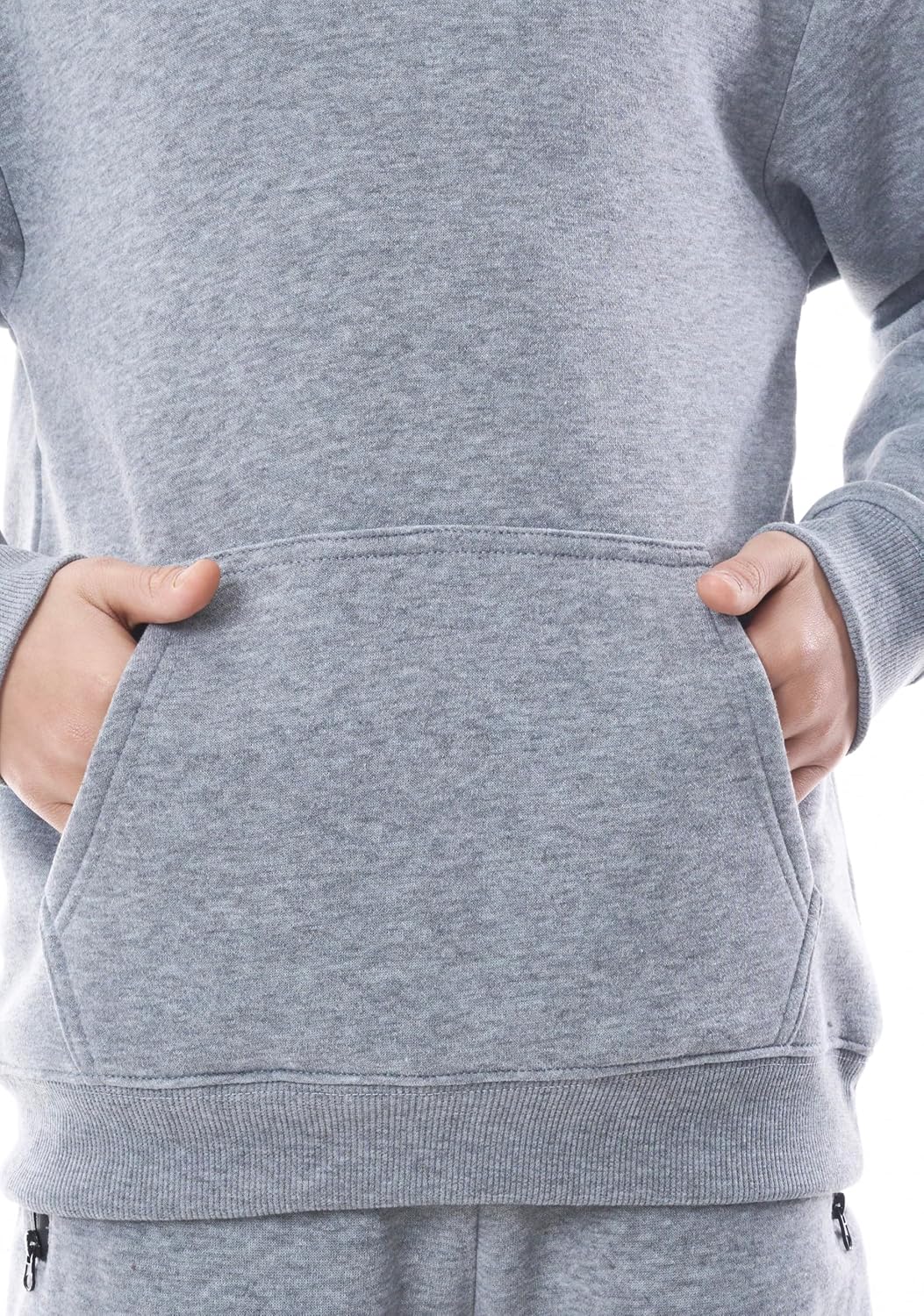 3 Pack Boys Hoodies Fleece Classic Athetic Pullover & Zip-Up Sweatshirts Kids Clothes 6-20 - Image 3