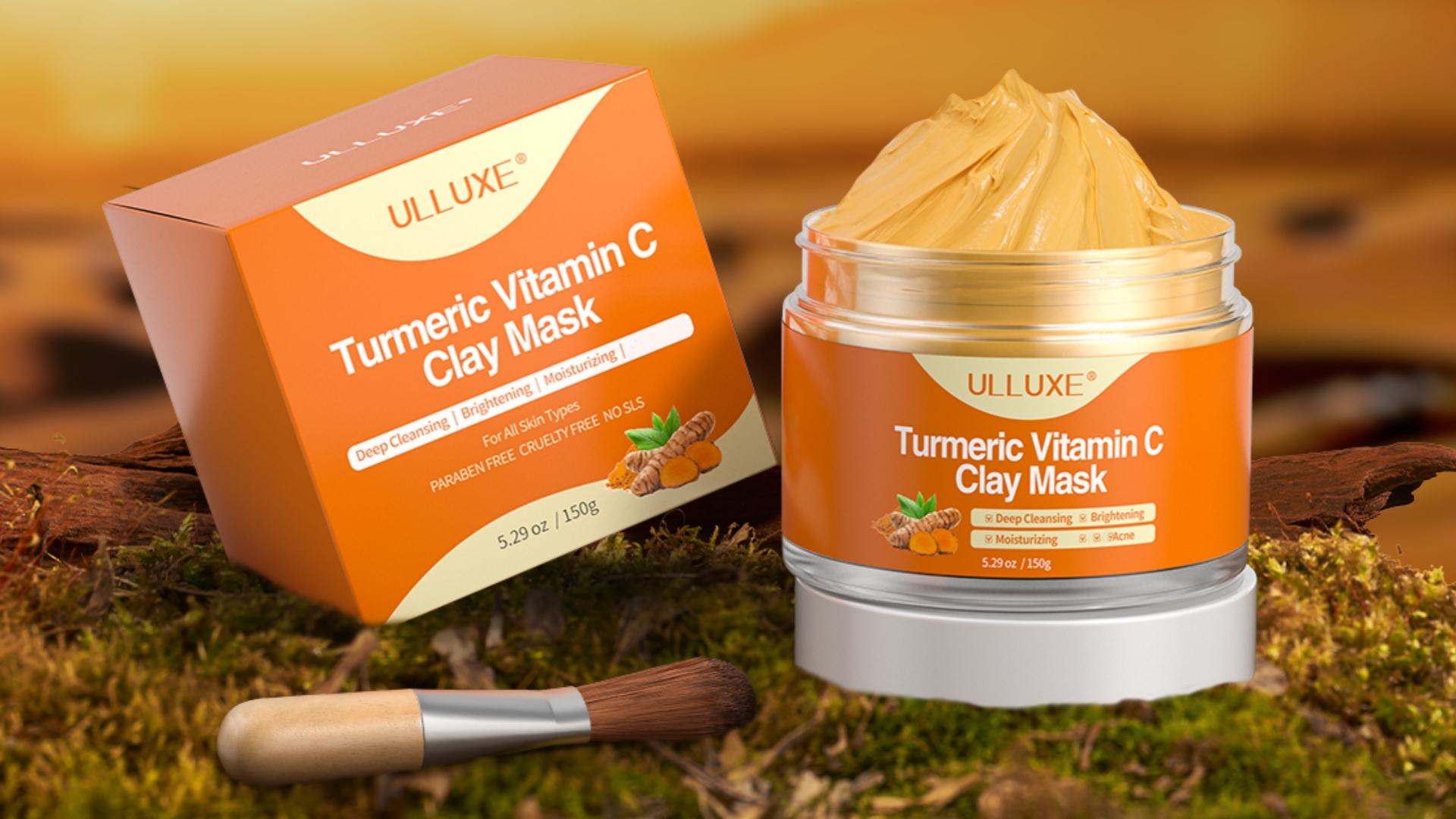 Amazon.com : ulluxe Turmeric Vitamin C Clay Mask for Dark Spots Amazon.com : ulluxe Turmeric Vitamin C Clay Mask for Dark Spots