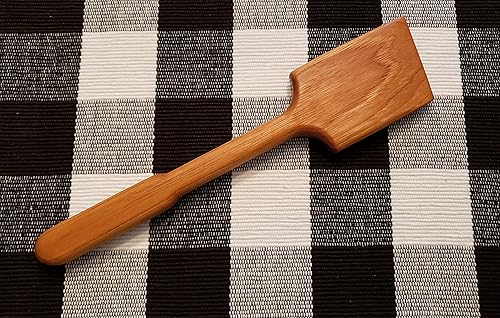 Miniatura 3 de The Handy - Espátula de madera - Fabricada en los Estados Unidos - Propiedad de veteranos (noble)