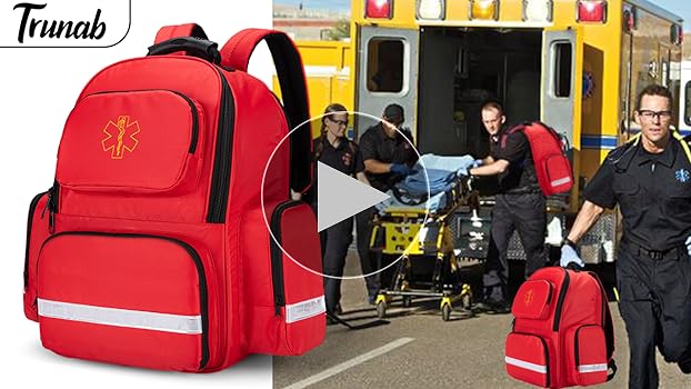 救急バッグ リュック Amazon | [Trunab] 救急リュック 救急バッグ メディカルリュック