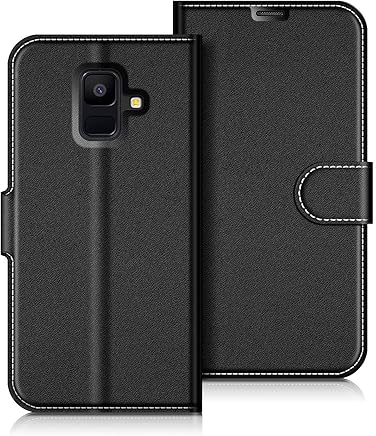 Funda Samsung Galaxy A6 2018, Coodio Funda Cuero Samsung A6 2018, Funda Cartera Galaxy A6 2018 Case con Magn?tico/Billetera / Soporte para Samsung Galaxy A6 2018, Negro Funda Samsung Galaxy A6 2018, Coodio Funda Cuero Samsung A6 2018, Funda Cartera Galaxy A6 2018 Case con Magn?tico/Billetera / Soporte para Samsung Galaxy A6 2018, Negro