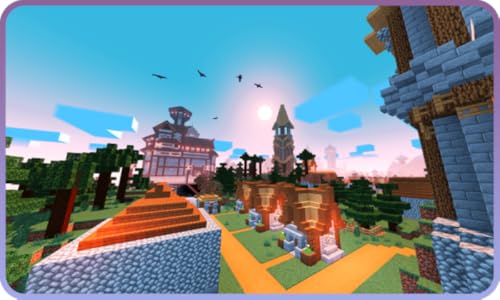Fantasy Kingdom Map for Mine Craft