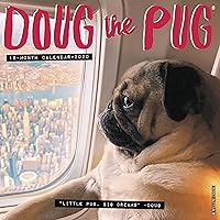 Algopix Similar Product 4 - Doug the Pug 2020 Wall Calendar Dog