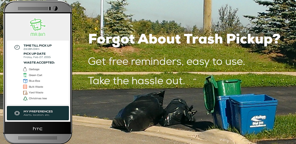 Mr. Bin Trash Pickup ReminderAmazon.caAppstore for Android