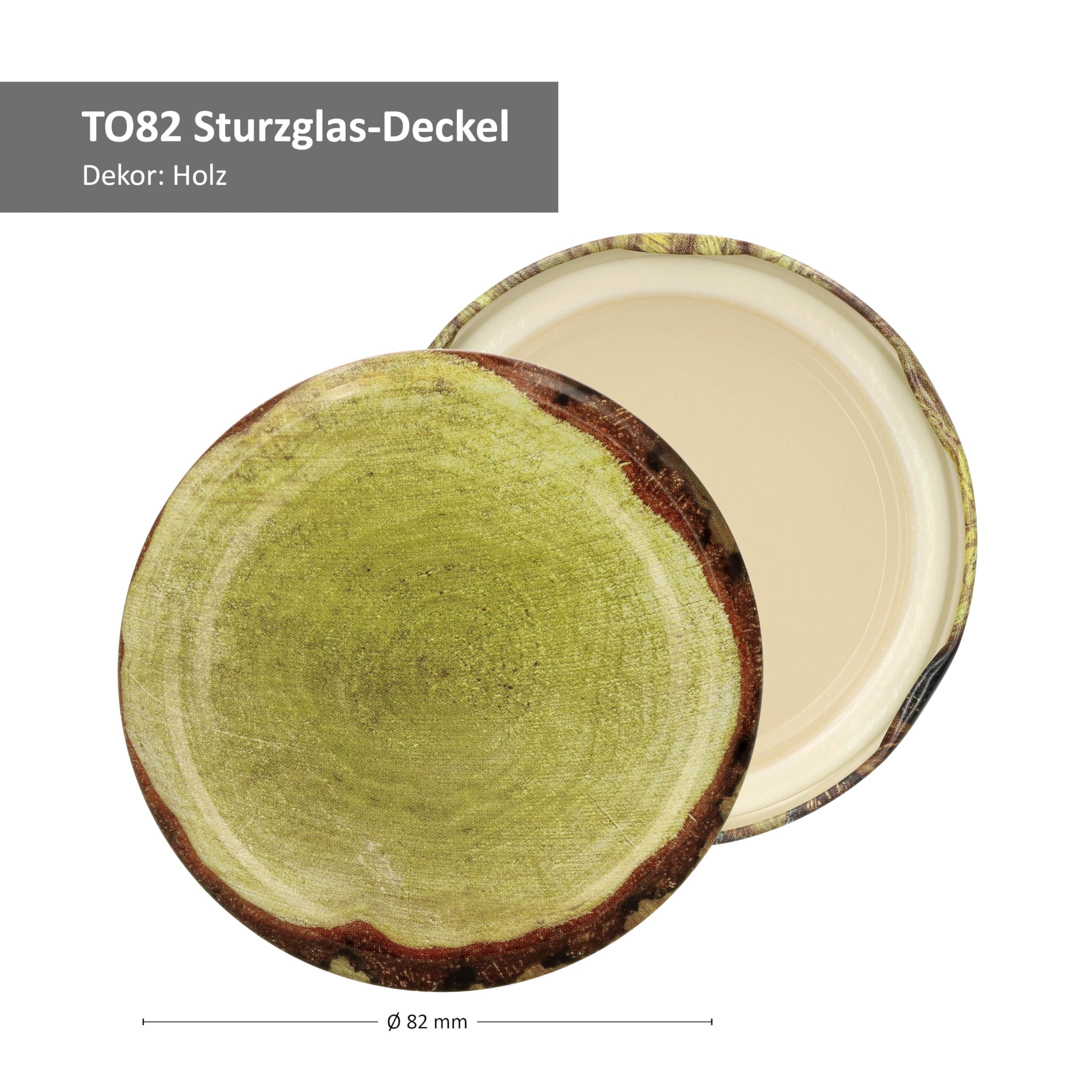 Capacité : 230 Ml - 25 Cap + Cro To 82 Bois Avec Couvercle