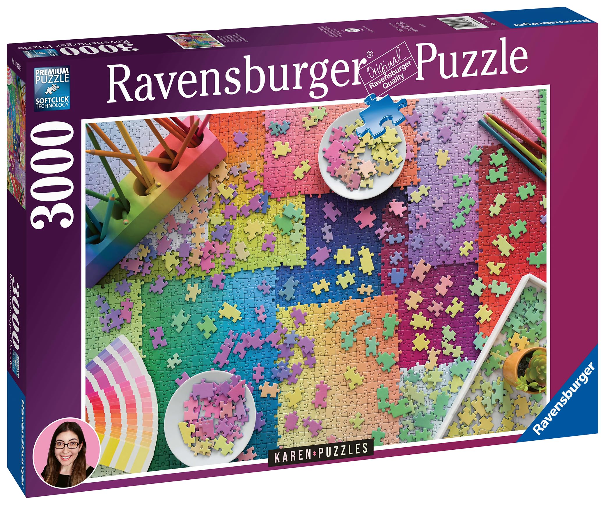 Ravensburger - Puzzle 3000 Piezas Arcoíris | Puzzle Adultos | Rompecabezas Adultos | para Toda La Familia | 121x80 Cm | Regalo Adulto