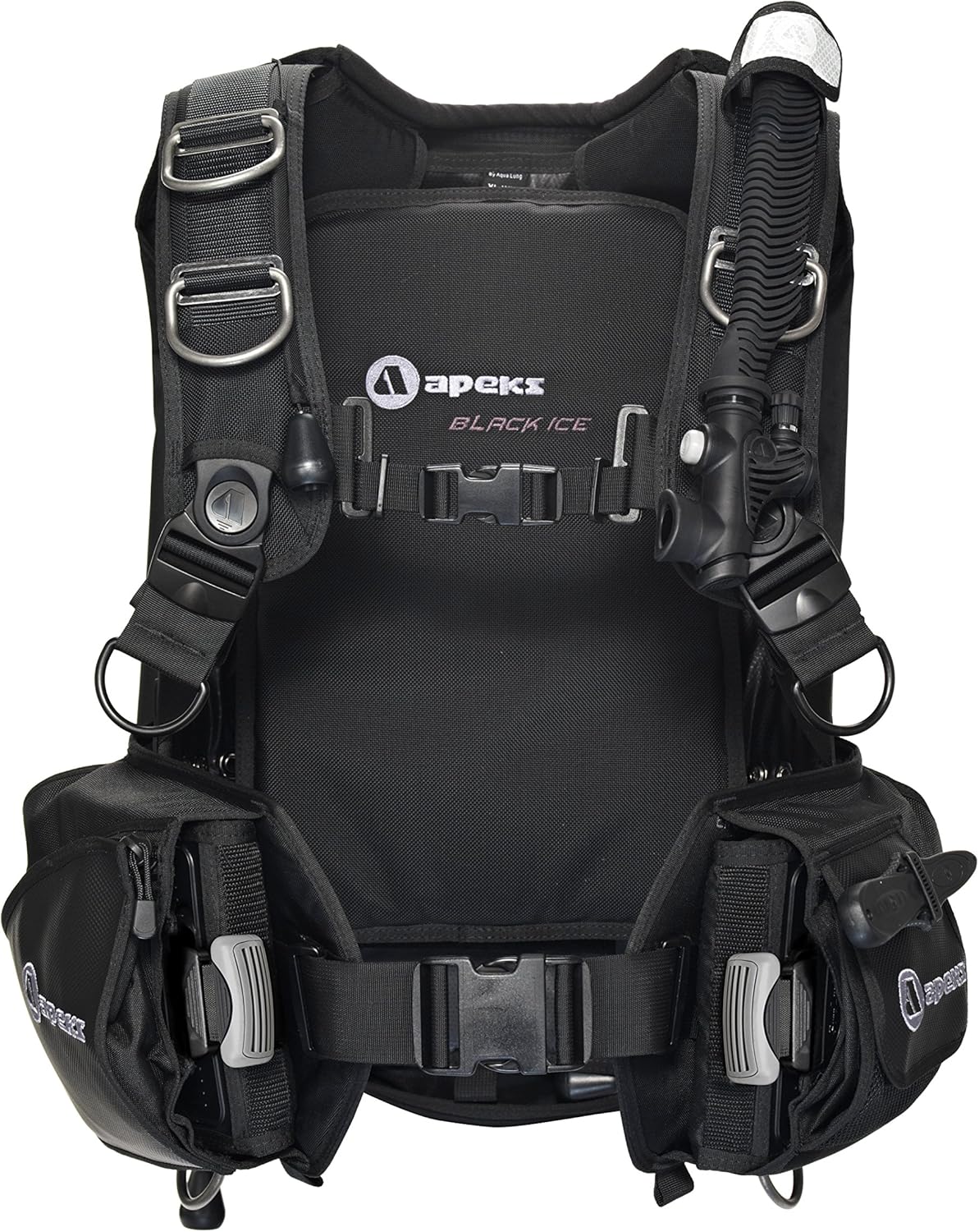 Apeks by Aqua Lung Black Ice Back Infalate BCD, ML-LG