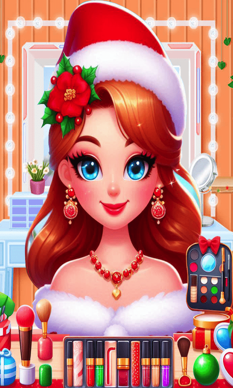 white christmas dresses Blizzard Buddies Magnetic Dress Up Game