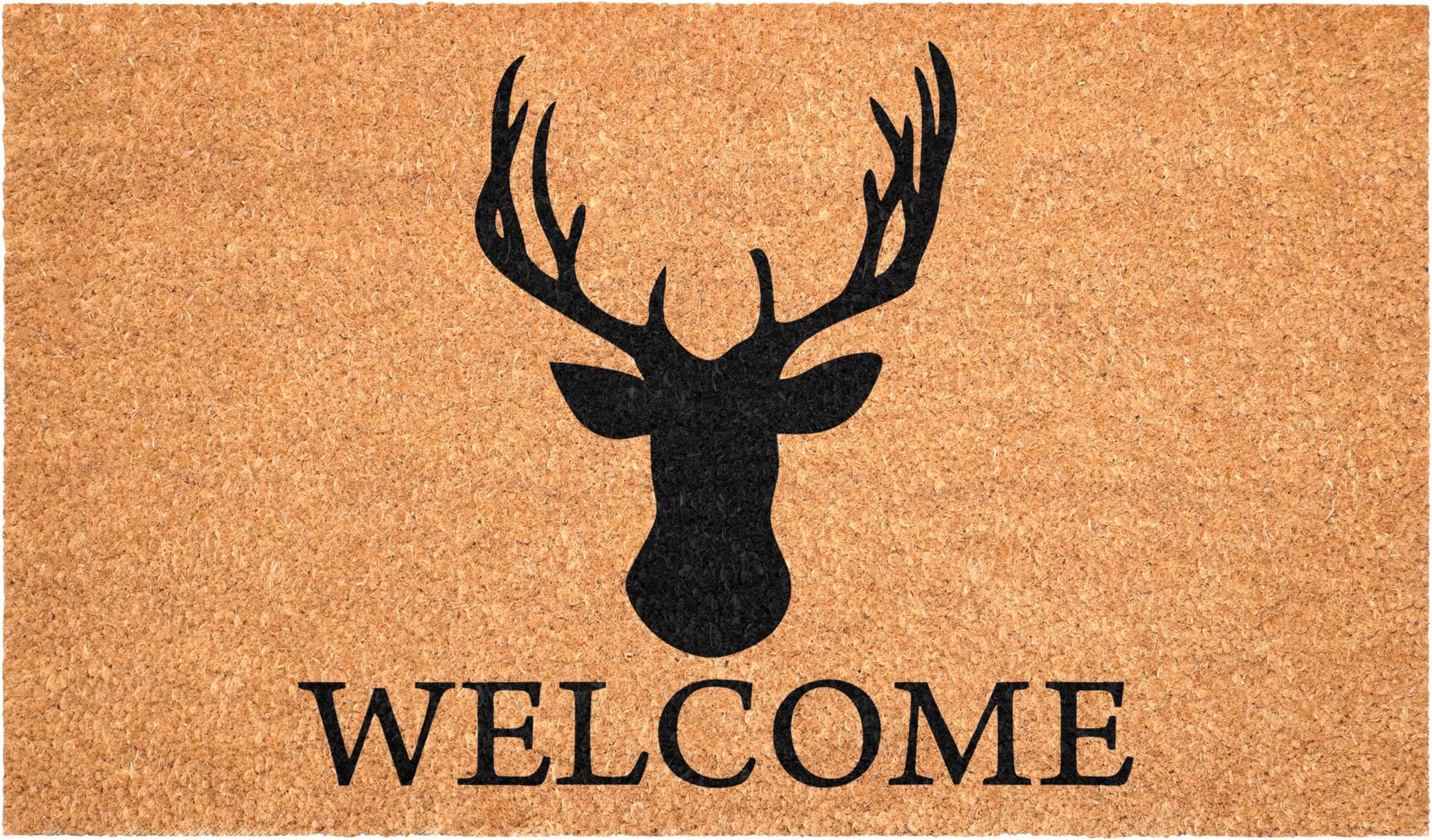 Calloway Mills 121472436 Deer Welcome Doormat 24" X 36"