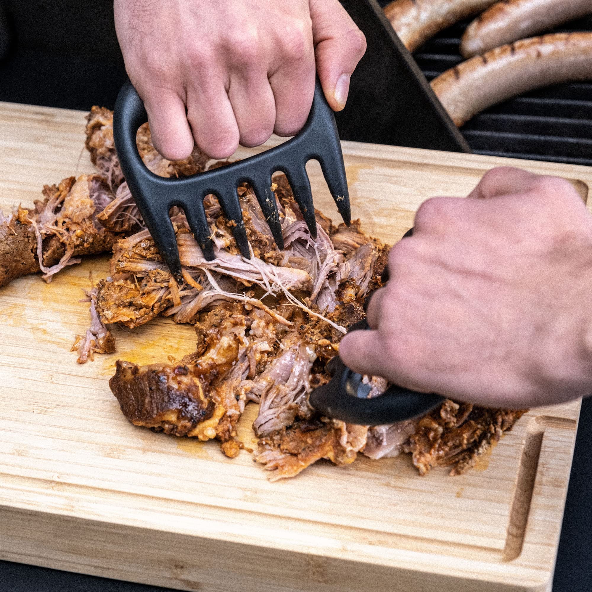 Bear Paws Food (2-Pack) BPA-Free BBQ Forks For Pulled Pork