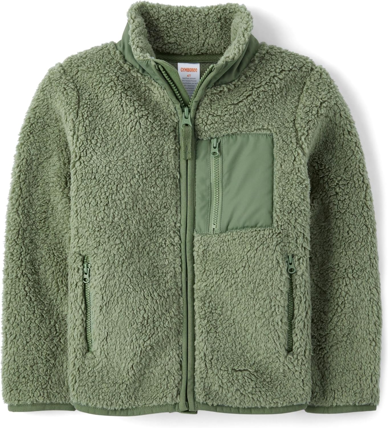 Gymboree Boys' And Toddler Sherpa Full Zip Jacket