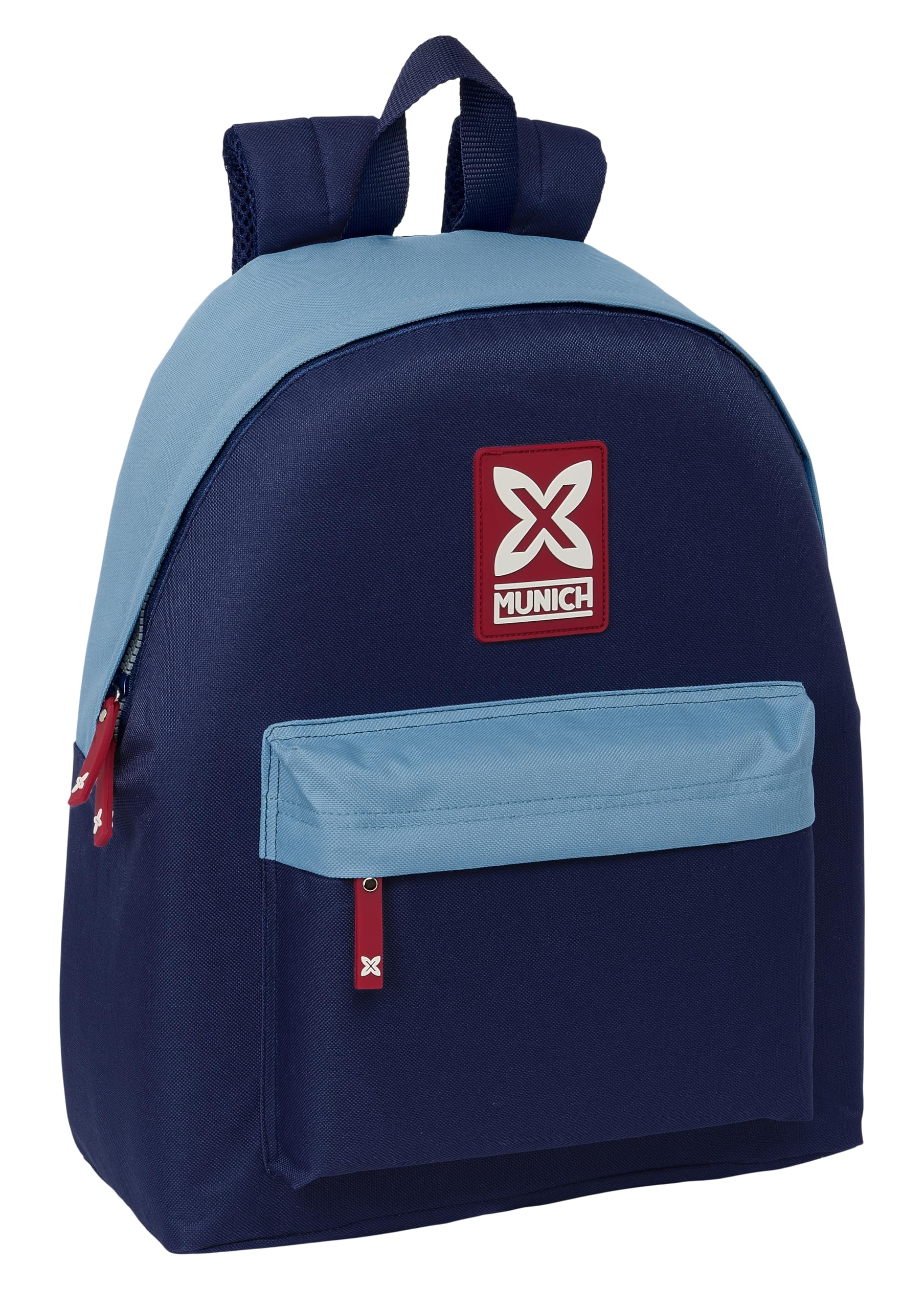 safta Munich Royal Daypack for Children, Quality and Maximum Resilience, Comfortable and Versatile, 33 x 15 x 42 cm, Blue, Estándar, Casual, blue, Estándar, Casual