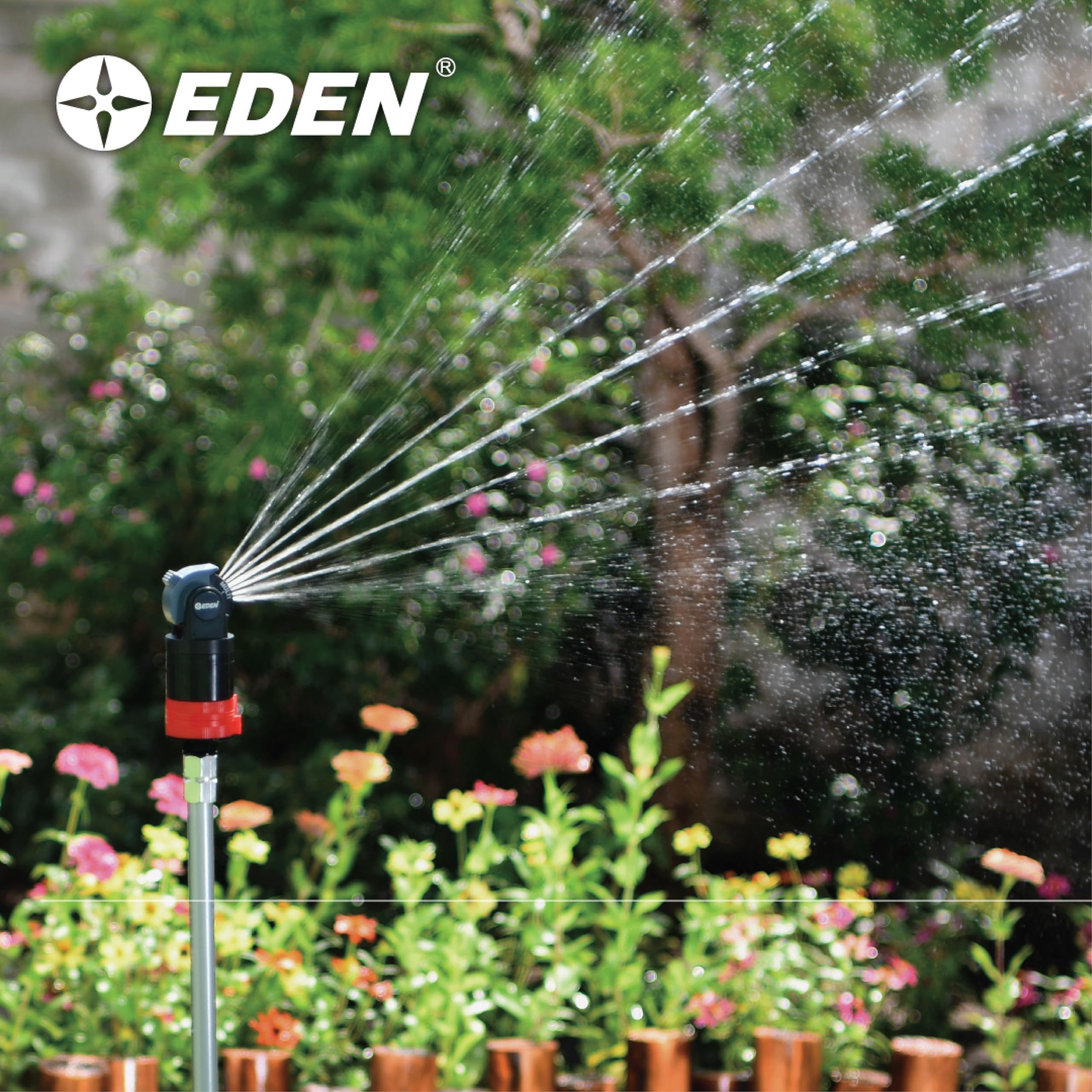 Eden 11530-EDAMZ Mehrmuster-Regner mit zusätzlichem Vernebelungssystem
