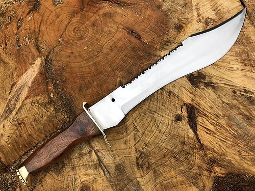 Miniatura 2 de Perking Knife - Cuchillo de caza de hoja fija de 12 pulgadas con vaina, cuchillo de hoja fija afilada hecho de acero inoxidable al carbono con mango