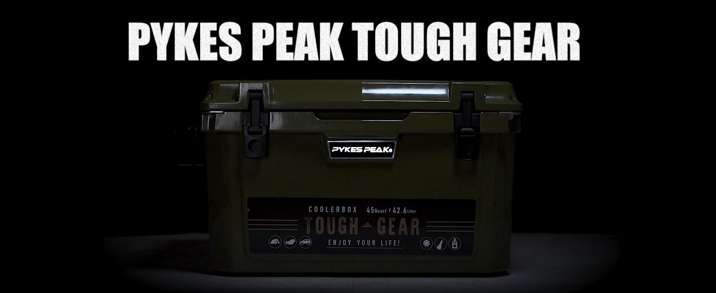 Amazon | PYKES PEAK (パイクスピーク) クーラーボックス TOUGH GEAR