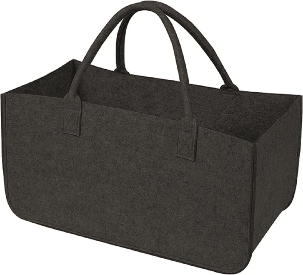 Vigor Borsa Portalegna in Feltro Nero 51x33cm - 4