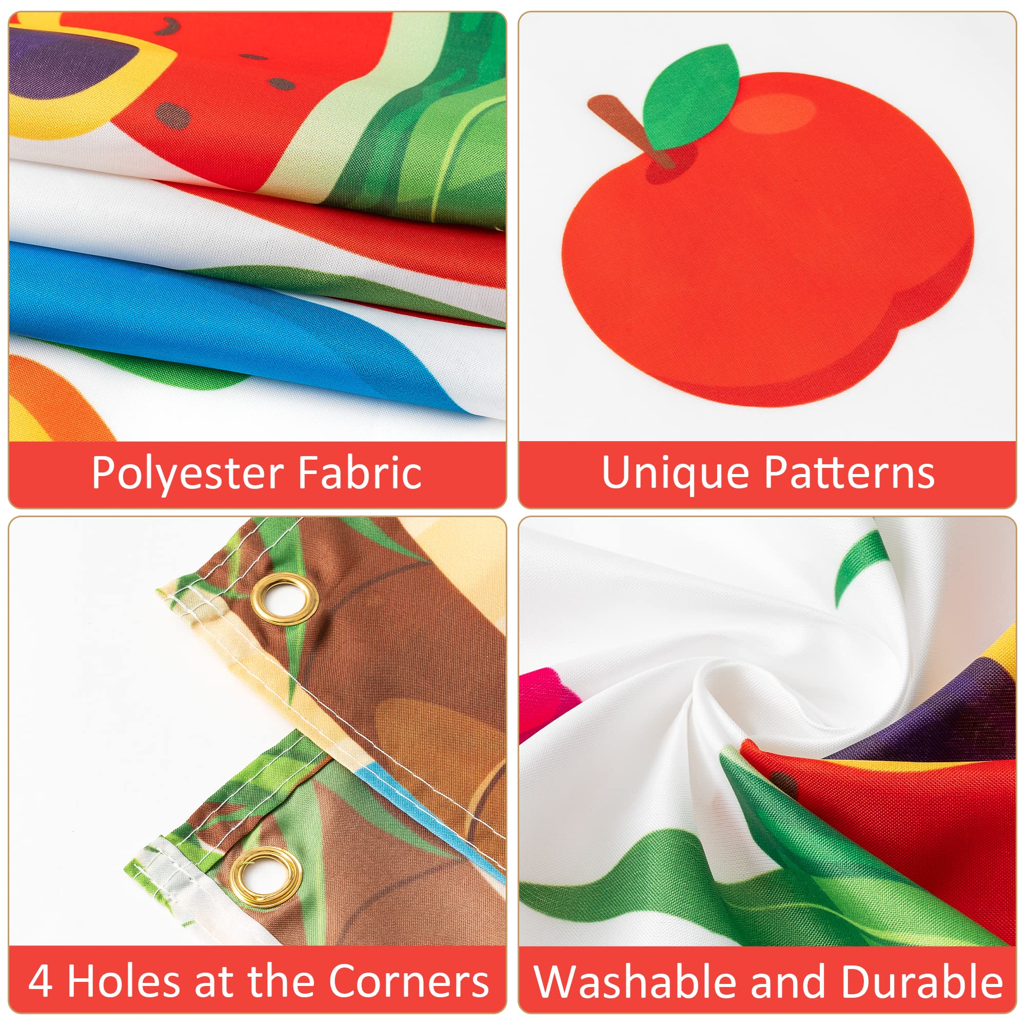 WATINC School's Out for The Summer Banner Decorazioni Xtralarge Fine dell'anno scolastico Sfondo Scuola materna Laurea Forniture per feste prescolari Photo Booth per parete Casa Interno Esterno 190 x