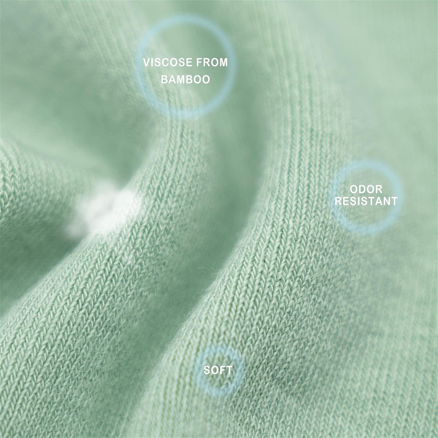 SERISIMPLE Women Viscose Bamboo Ankle Socks Low Cut Thin Sock Lightweight Pastal Color Soft Sock 5 Pairs - Image 5