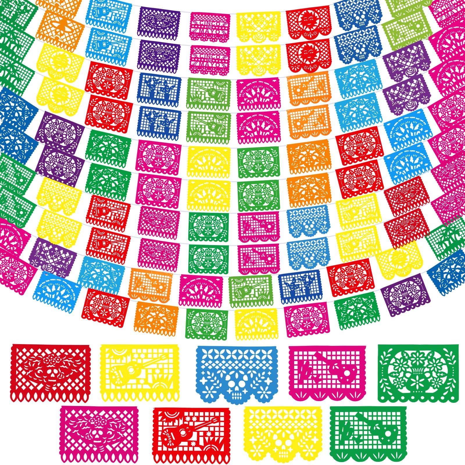 Boao 4 Packs 60 Ft Cinco De Mayo Banner Mexican Fiesta Party Decor — Amazon image 11