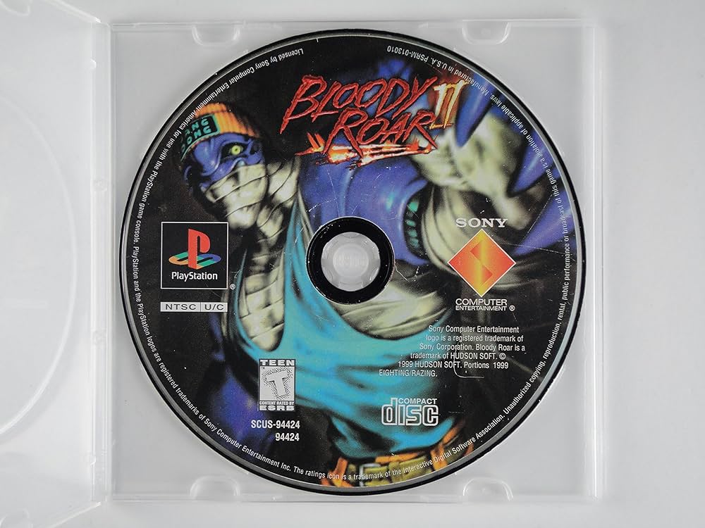 ブラッディロア 2 BLOODY ROAR PS プレステ プレイステーション USED PS1 PS PlayStation 1 Bloody Roar 2 50207 JAPAN IMPORT