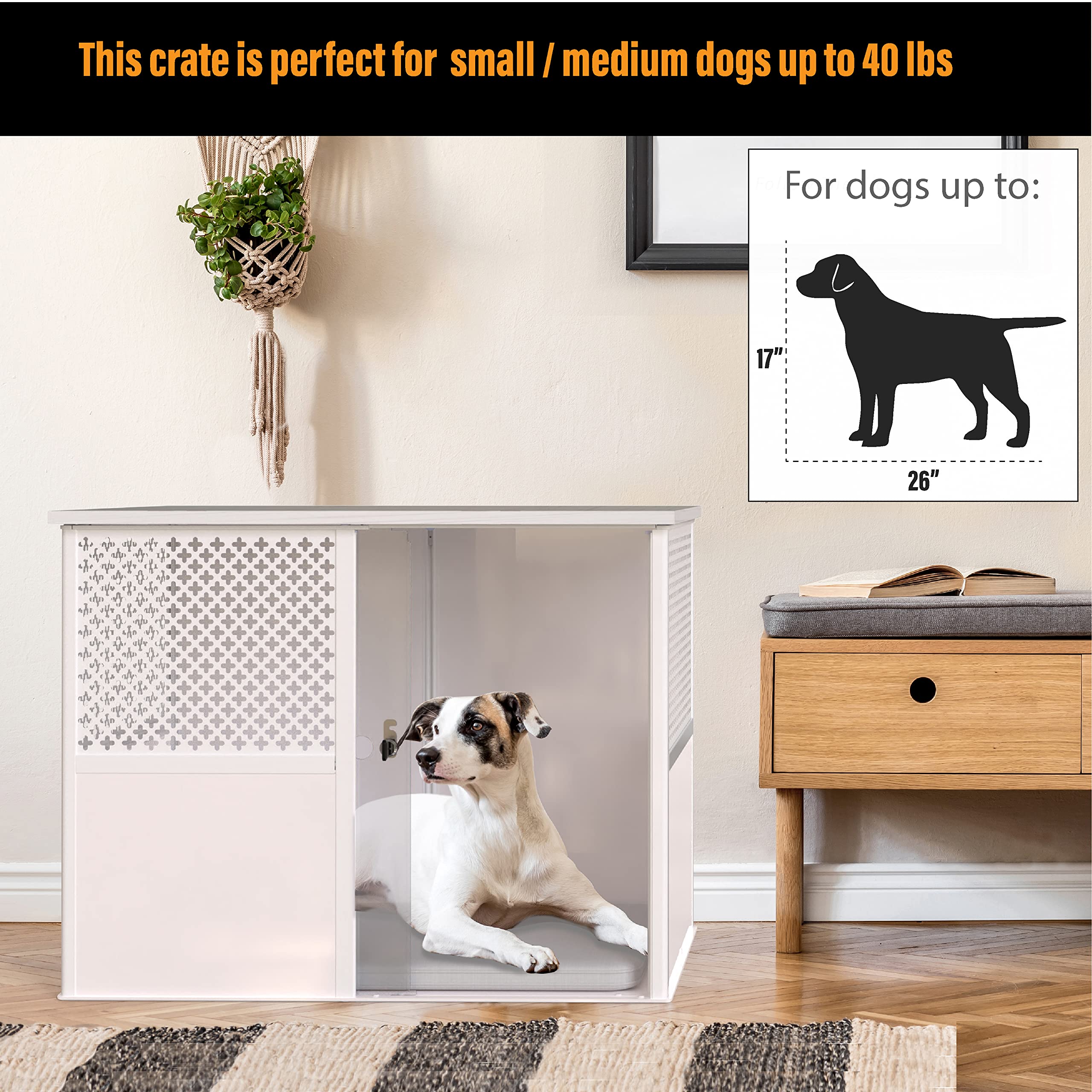 Image result for Snapklik.com : Palram Pets Niko Dog Crate For Medium Dogs, Furniture ...