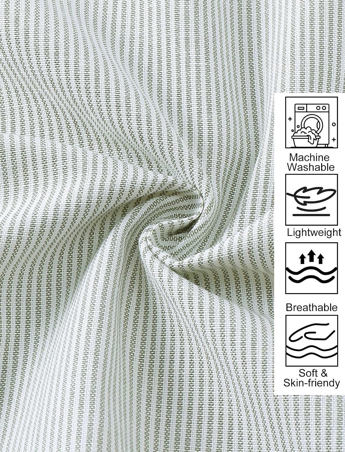Jecson Boys Button Down Shirt Oxford Dress Shirt with Chest Pocket 5-14Y
