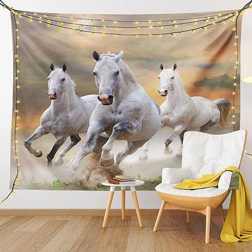 Miniatura 100 de Ambesonne Tapiz gótico, patio con hiedra encantada en la puerta antigua al bosque, colgante de pared ancho para dormitorio, sala de estar, 2-Verde